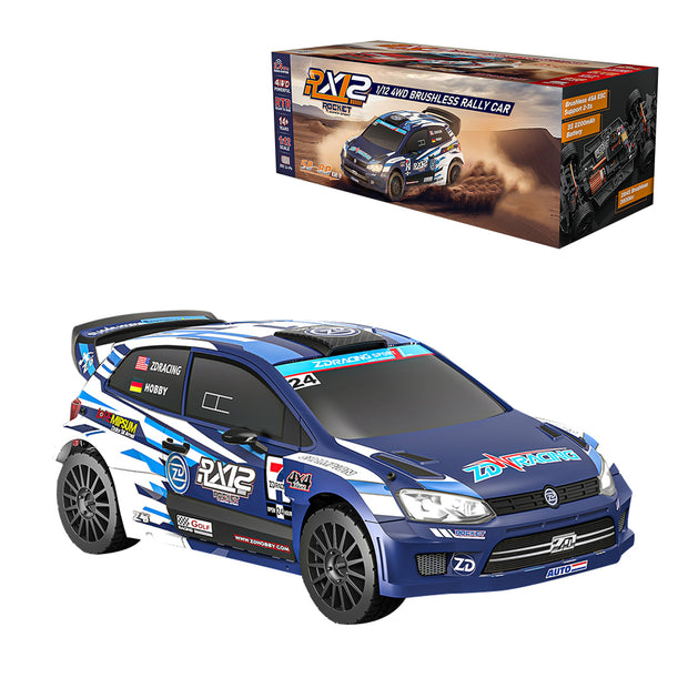 ZD Racing RX12 1/12 4WDブラシレスラリーカー  55-60km/h 2.4Gプロポーショナル制御 MINI RC