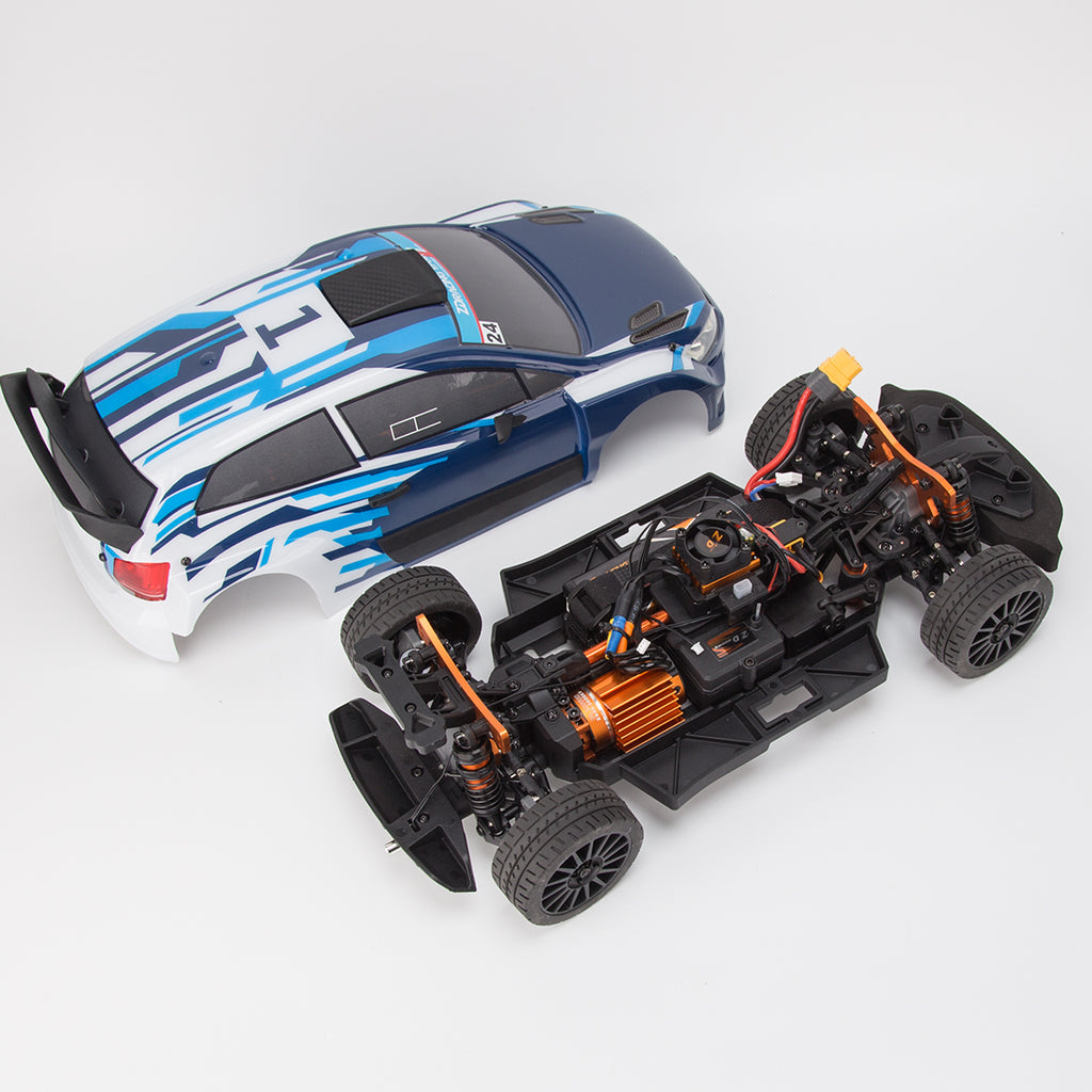 ZD Racing RX12 1/12 4WDブラシレスラリーカー  55-60km/h 2.4Gプロポーショナル制御 MINI RC