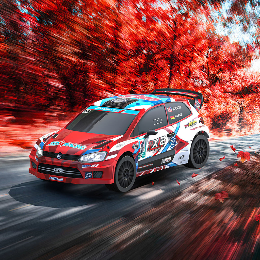 ZD Racing RX12 1/12 4WDブラシレスラリーカー  55-60km/h 2.4Gプロポーショナル制御 MINI RC