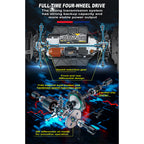 ZD Racing RX12 1/12 4WDブラシレスラリーカー  55-60km/h 2.4Gプロポーショナル制御 MINI RC